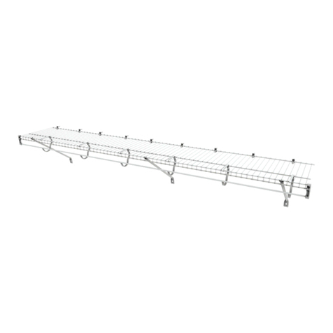 Closet Maid TOTALSLIDE PRO Hardware Installation Guidelines