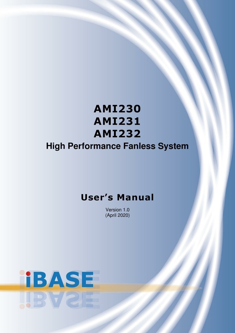 IBASE Technology AMI230 User manual IBASE Technology AMI230 User manual