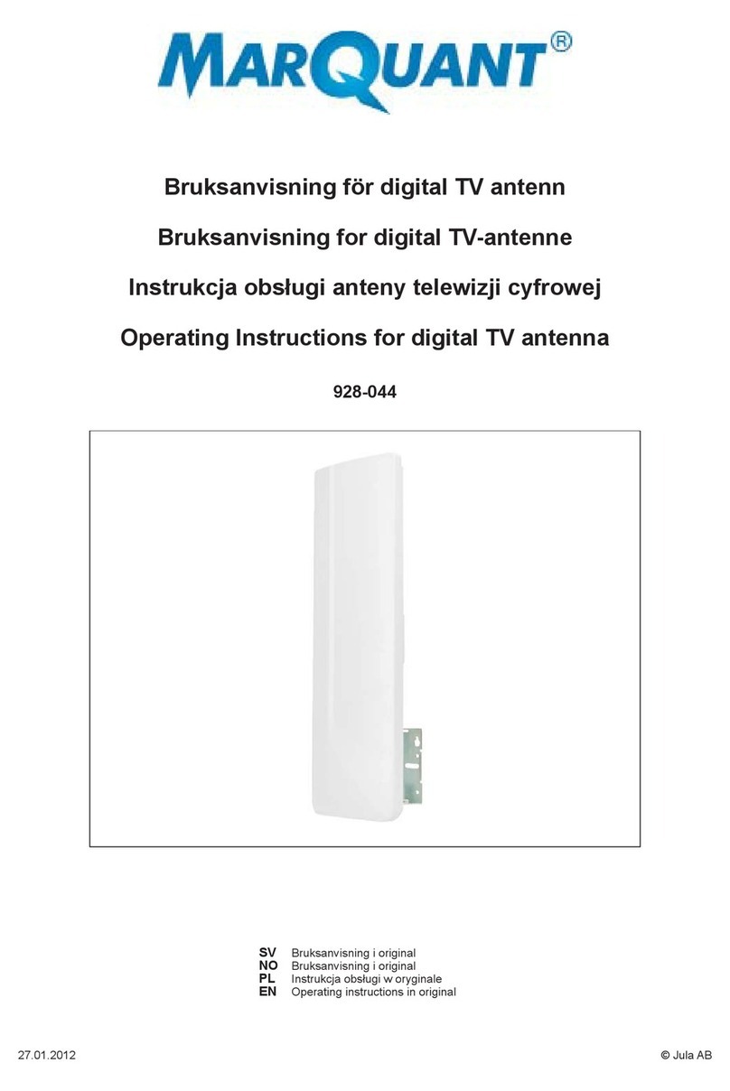 Marquant 928-044 operating instructions