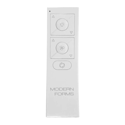Modern Forms F-RC-WT User manual Modern Forms F-RC-WT User manual