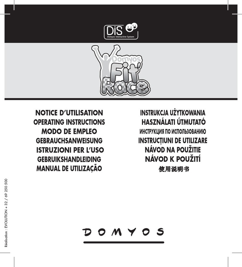 Decathlon Domyos Fit Race operating instructions