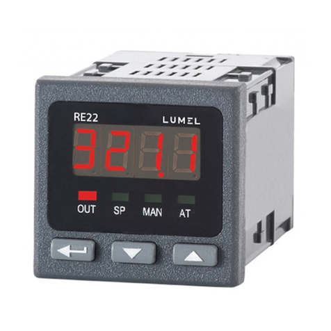 Lumel RE22 User manual
