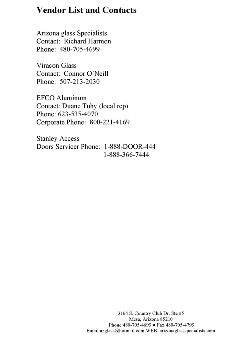 Stanley Dura-Glide Series Owner's operation and maintenance manual