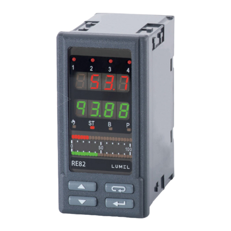 Lumel re72 series User manual