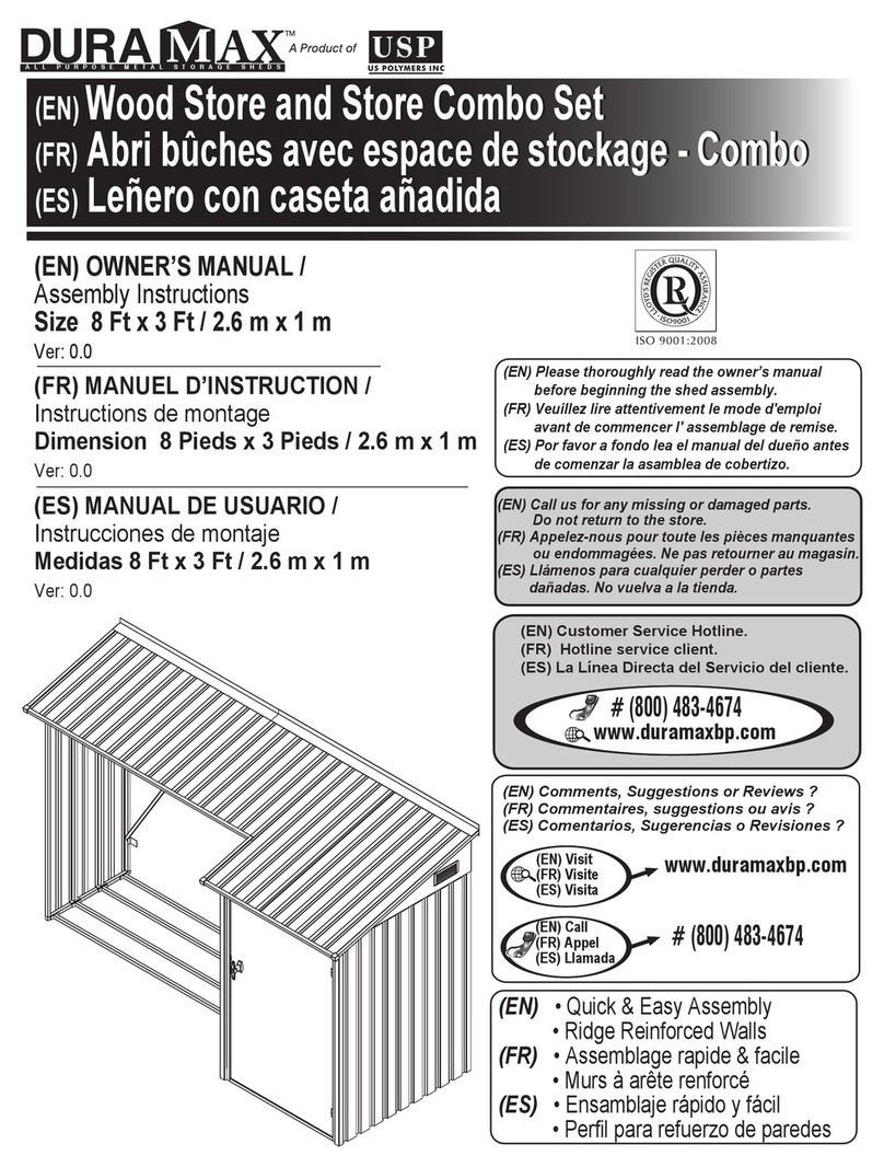 USP DuraMax 53661 Use and care manual USP DuraMax 53661 Use and care manual
