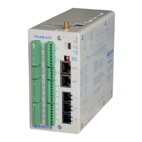 Martem TELEM-AGC user manual Martem TELEM-AGC user manual