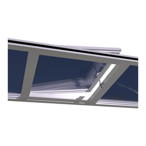 Ultraframe ROOF VENT installation guide Ultraframe ROOF VENT installation guide