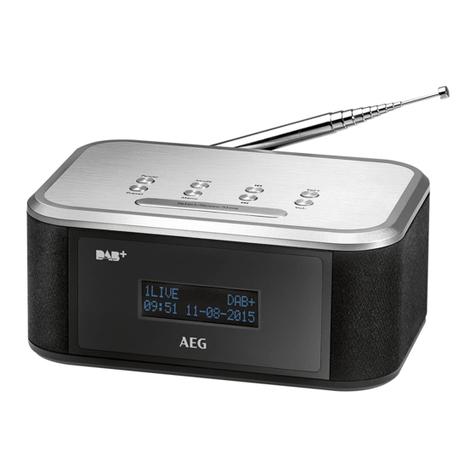 AEG MRC 4148 DAB+ User manual