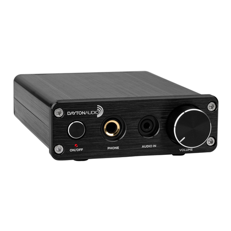DaytonAudio DTA30HP User manual