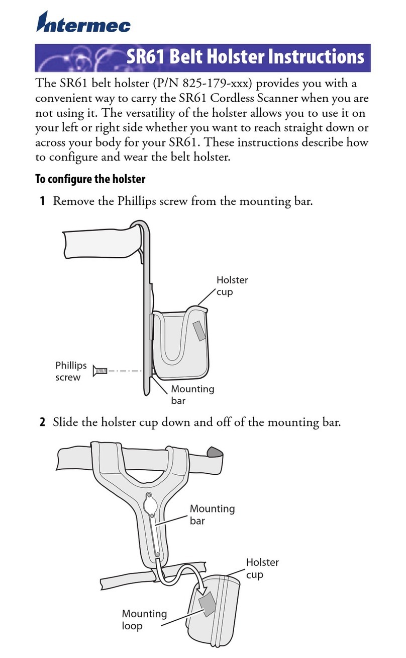 Intermec 825-179 Series instructions
