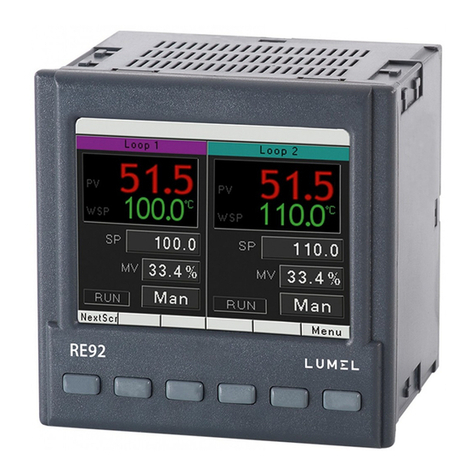 Lumel RE92 User manual