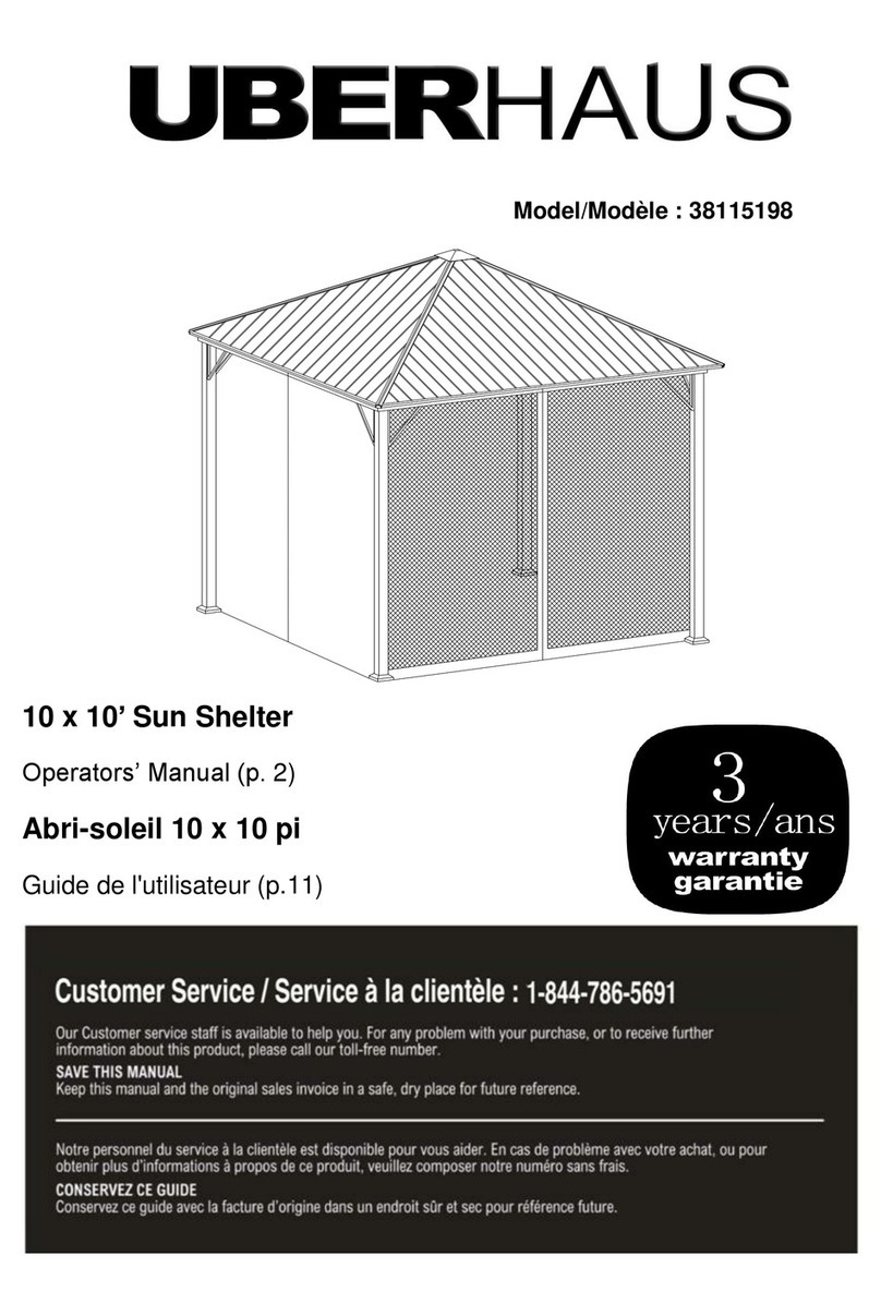Uberhaus 38115198 Operator's manual