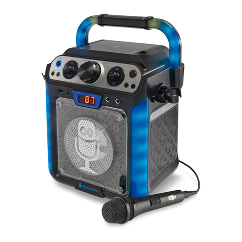 The Singing Machine SML712BK User manual
