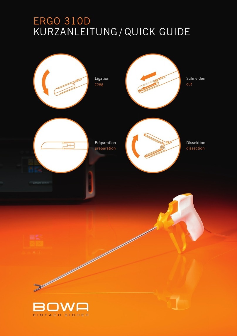 Bowa ERGO 310D quick guide