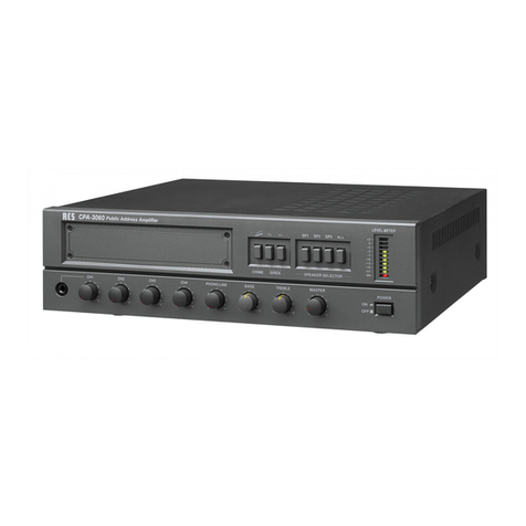 RCS CPA-3060C User manual