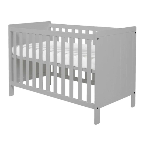 Basic Line VICENZA Cot 120 user manual