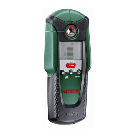 Bosch PDO Multi operating instructions