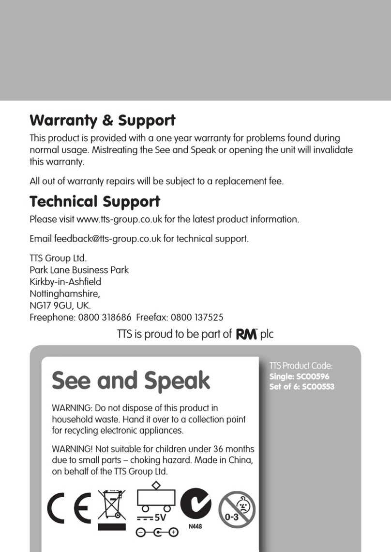 TTS See and Speak user guide