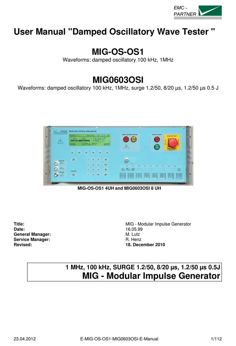 EMC-PARTNER MIG-OS-OS1 User manual