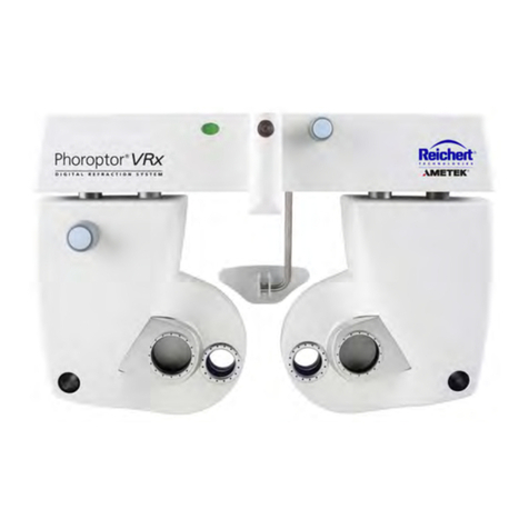 Ametek Reichert Phoroptor VRx User manual