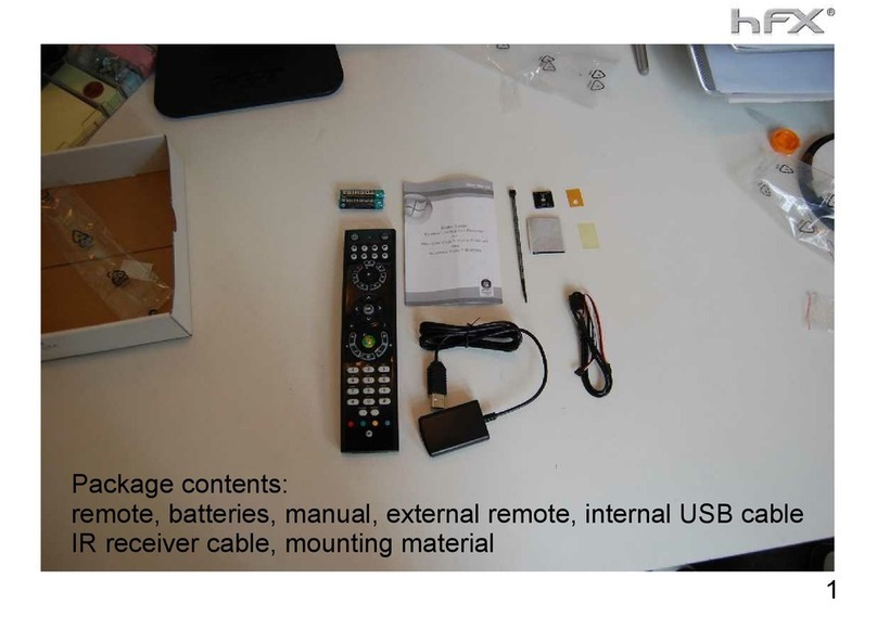 HFX 600 VISTA GP manual