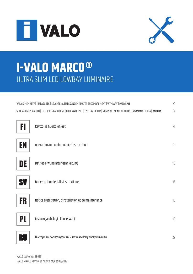 I-VALO MARCO Troubleshooting guide