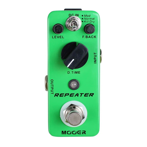 Mooer Micro Series owner's manual