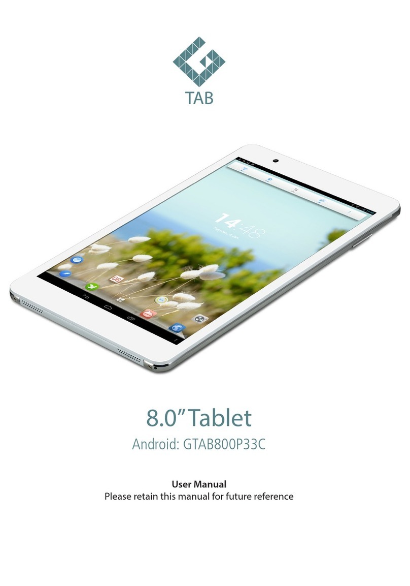 Tab GTAB800P33C user manual