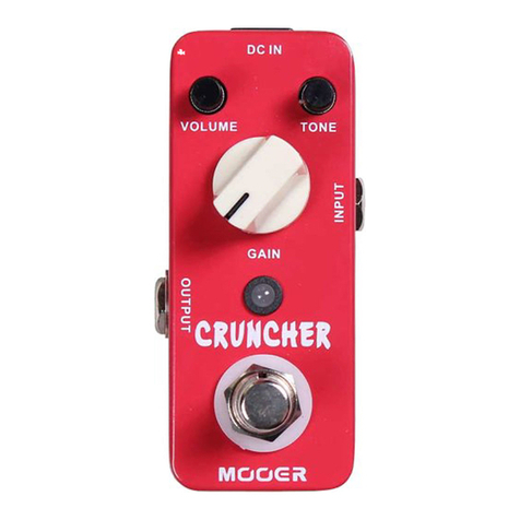 Mooer Micro Series owner's manual