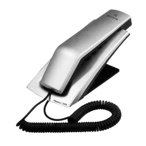 BELGACOM Maestro 2005 user manual