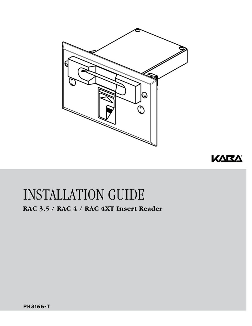 Kaba RAC 4 User manual