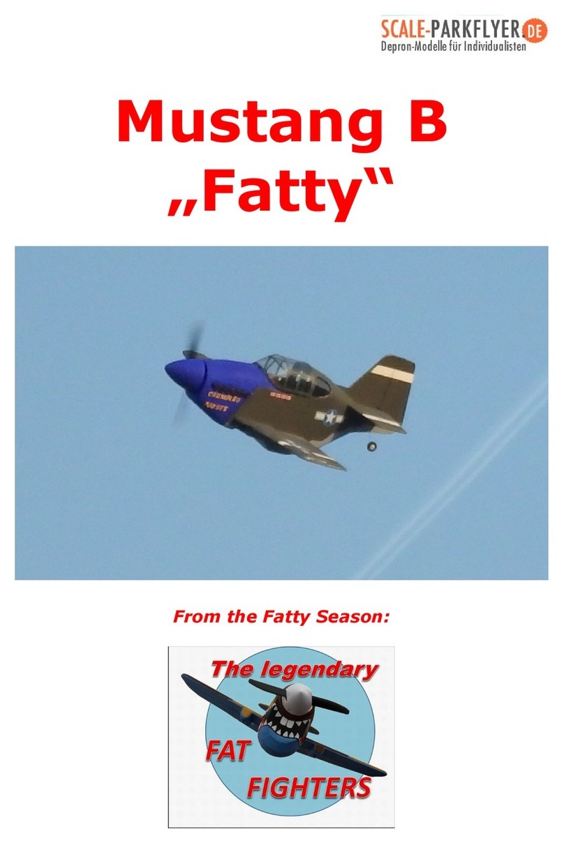SCALE-PARKFLYER Mustang B Fatty Building instructions SCALE-PARKFLYER Mustang B Fatty Building instructions