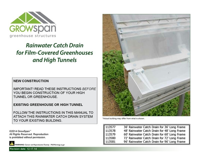 GrowSpan 113577 manual