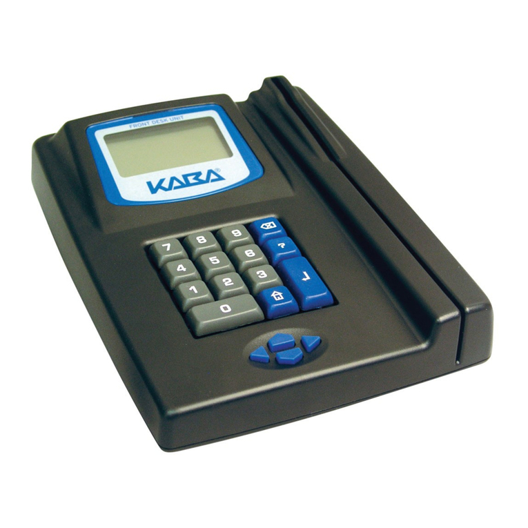 Kaba ILCO FDU User manual