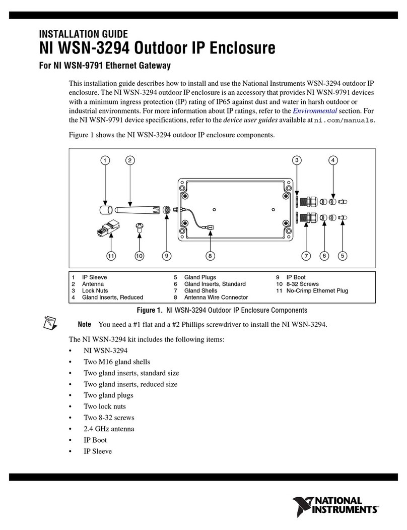 National Instruments WSN-3294 User manual National Instruments WSN-3294 User manual
