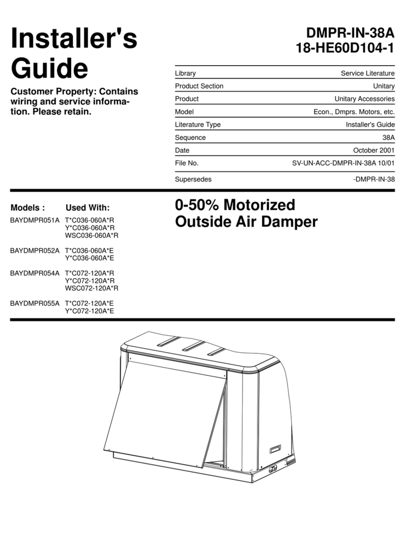 American Standard BAYDMPR051A Assembly instructions