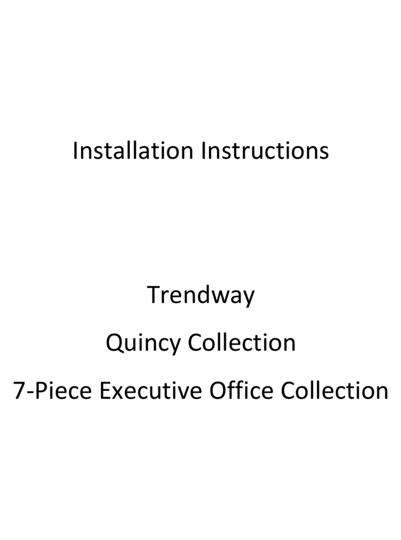 Trendway Quincy Table installation instructions
