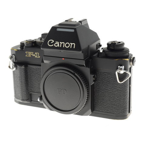 Canon NEW F-1 User manual