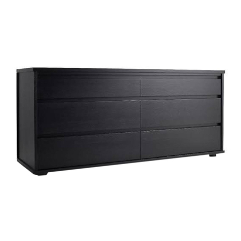 Crate&Barrel Oliver 6 Drawer Dresser User manual Crate&Barrel Oliver 6 Drawer Dresser User manual