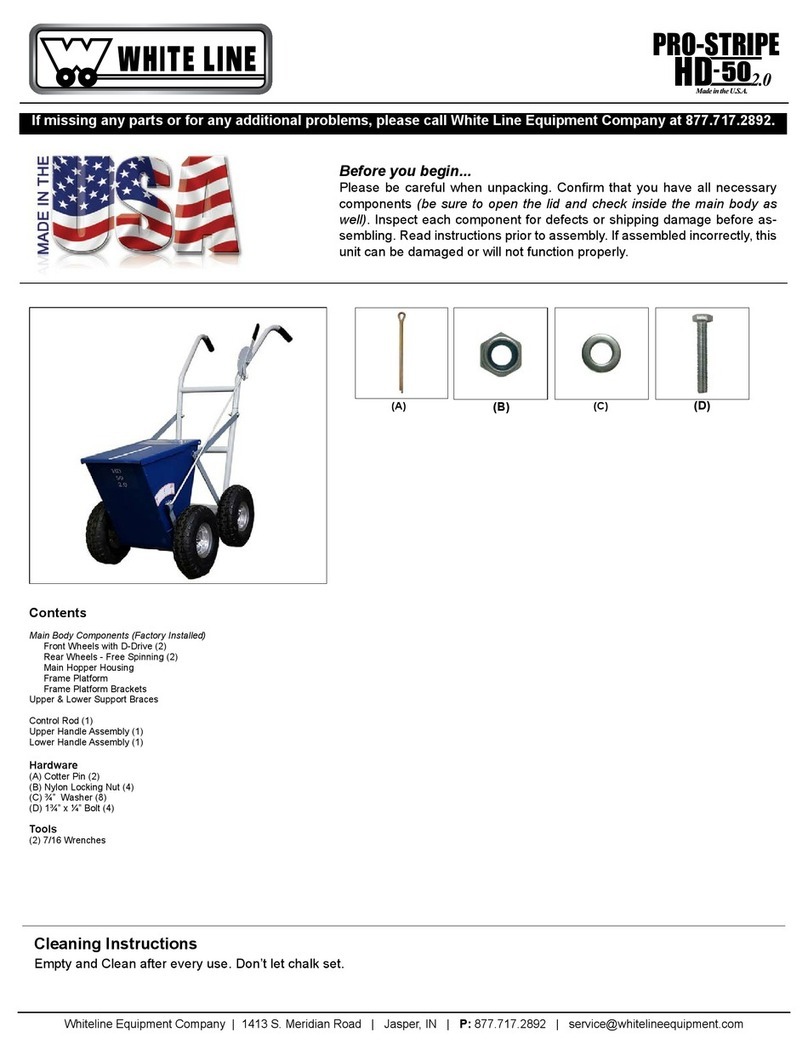 WHITE LINE PRO-STRIPE HD-50 2.0 quick guide
