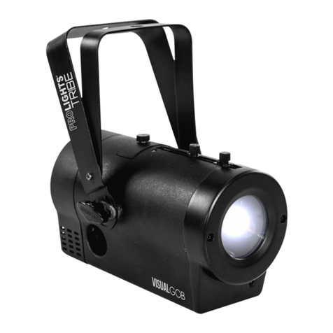 ProLights TRIBE VISUALGOB user manual