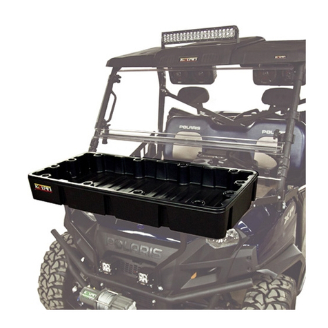 Kolpin RANGER FRONT TRAIL BOX User manual
