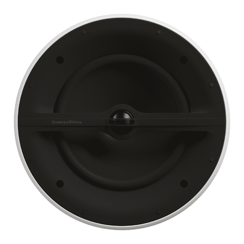 Bowers & Wilkins CCM362 Custom installation