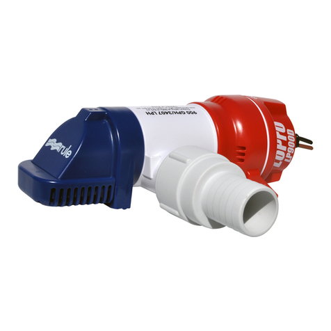Xylem Rule LoPro LP900D User manual
