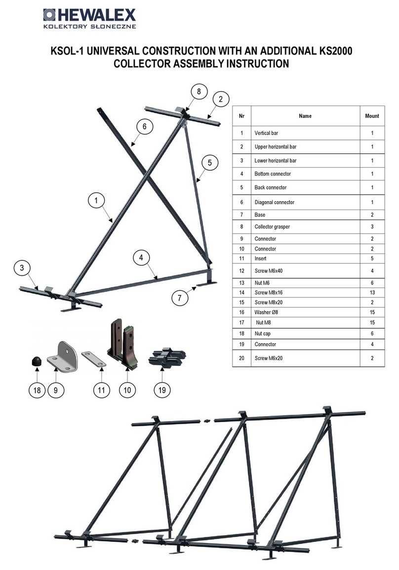 Hewalex KSOL-1 Assembly instruction