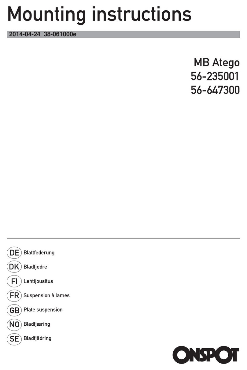 VBG Onspot Mounting instructions