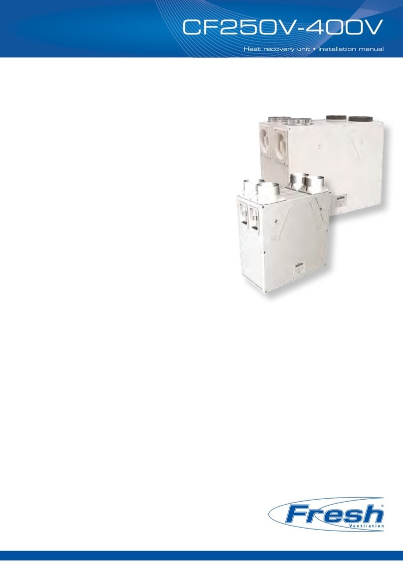 Fresh CF250V installation manual