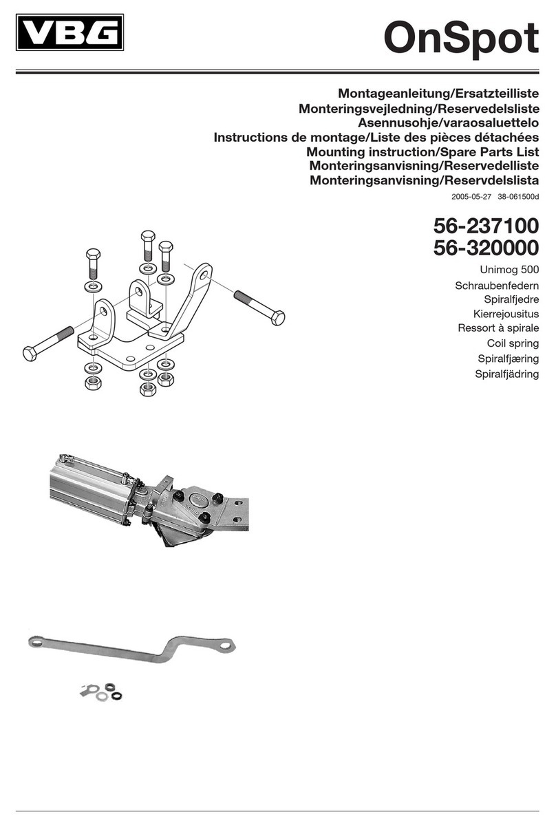 VBG Onspot User manual