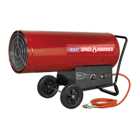 Sealey SPACE WARMER  LP401 User manual