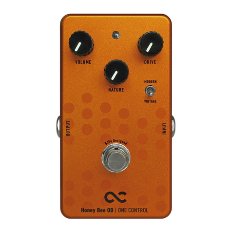 One Control Honey Bee OD user manual